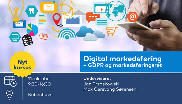 Digital markedsføring – GDPR og markedsføringsret